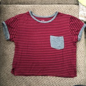 ZINE - Cropped T shirt - M 🌞BUY 2 other items GET THIS for FREE!🌞